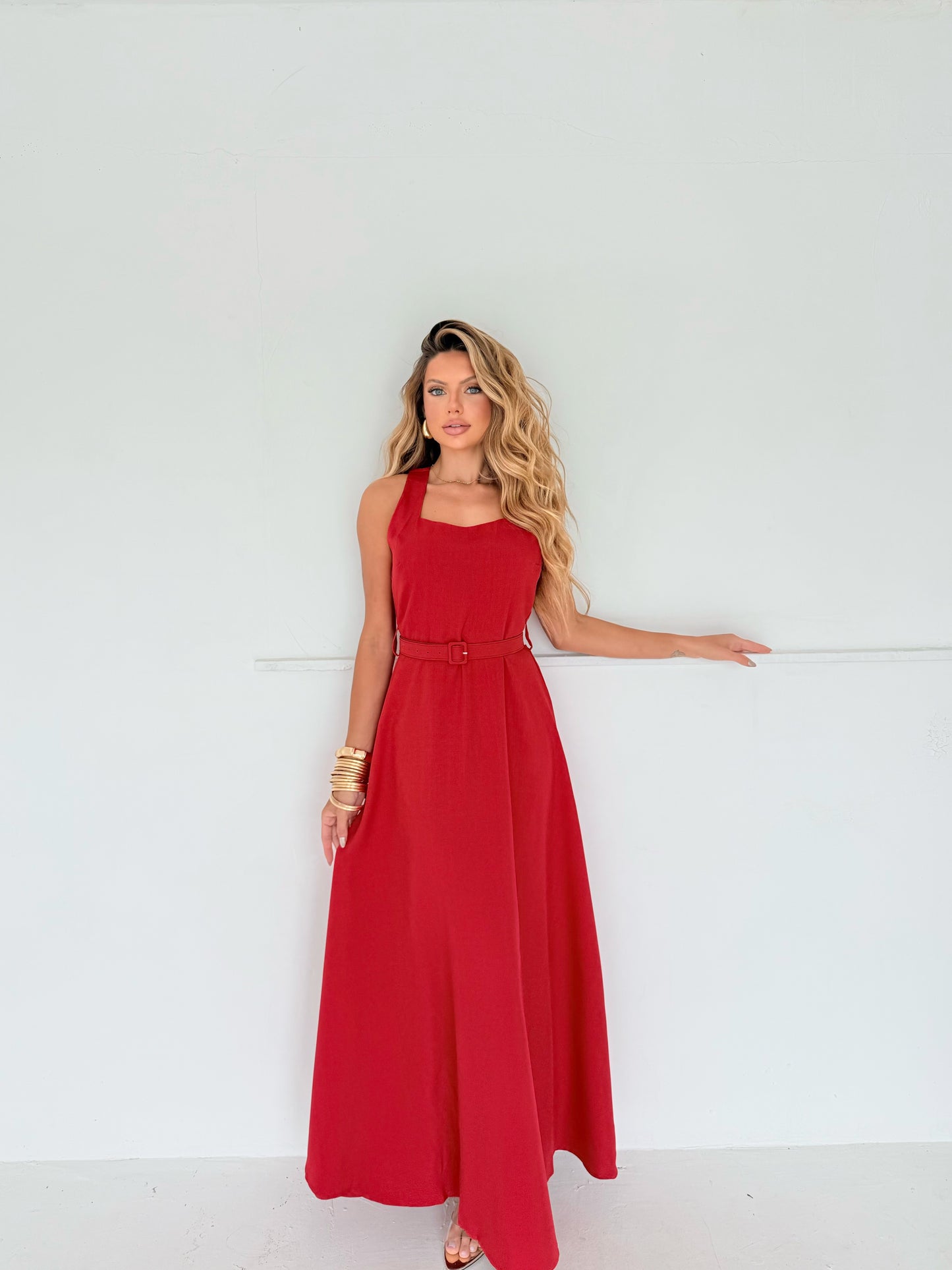 Vestido Penelope Vermelho