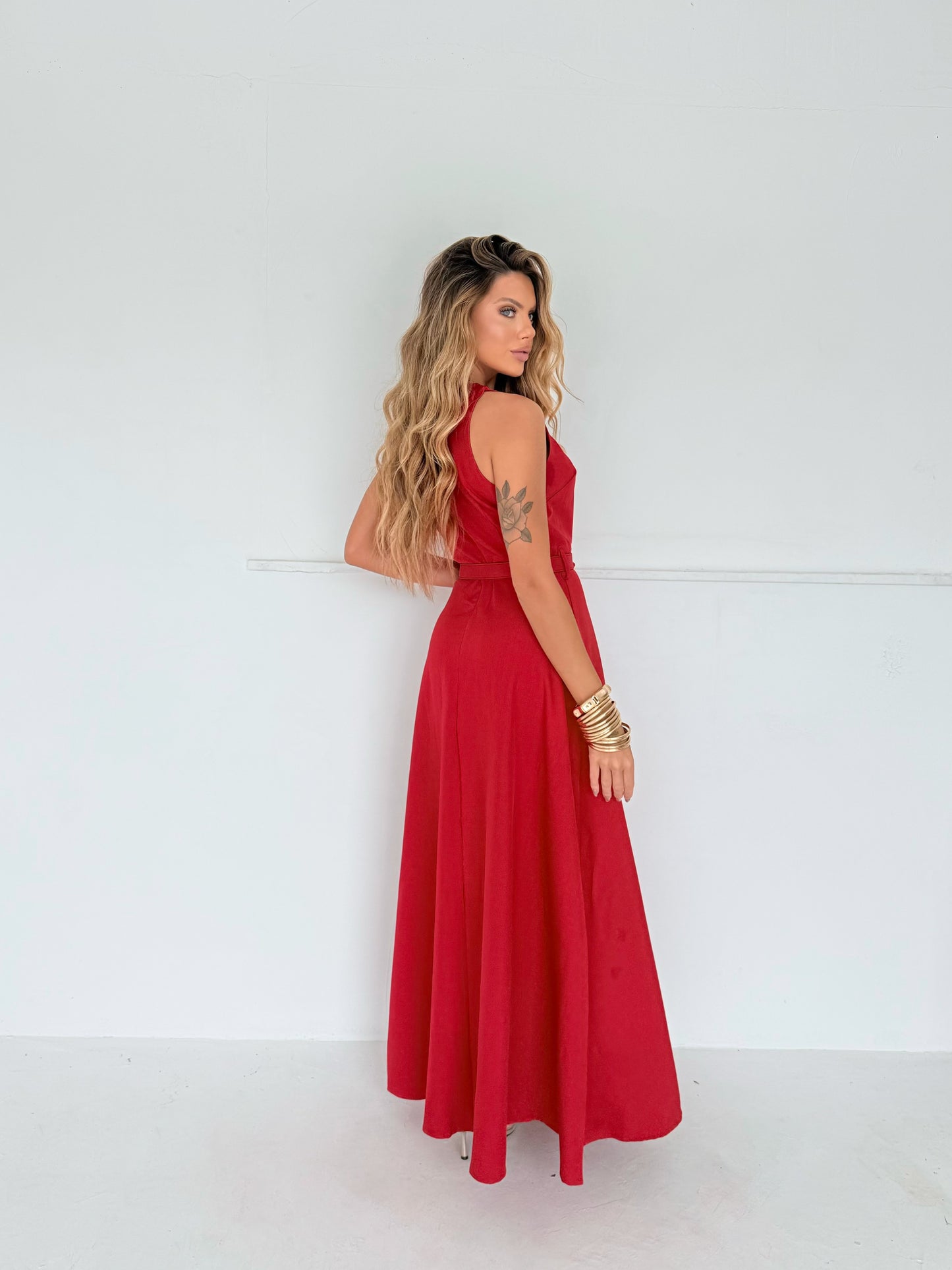 Vestido Penelope Vermelho
