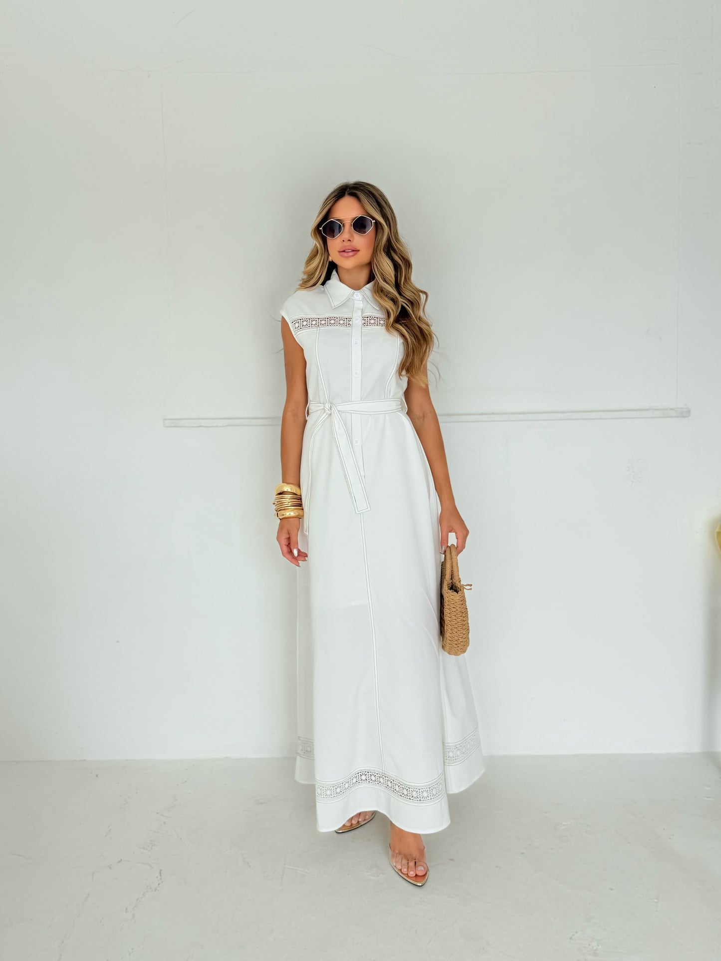 Vestido Longo Off-White