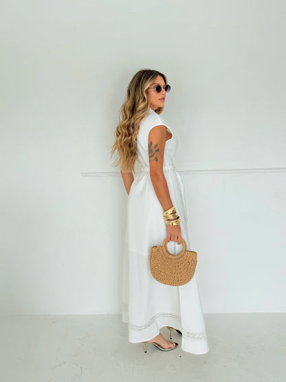 Vestido Longo Off-White