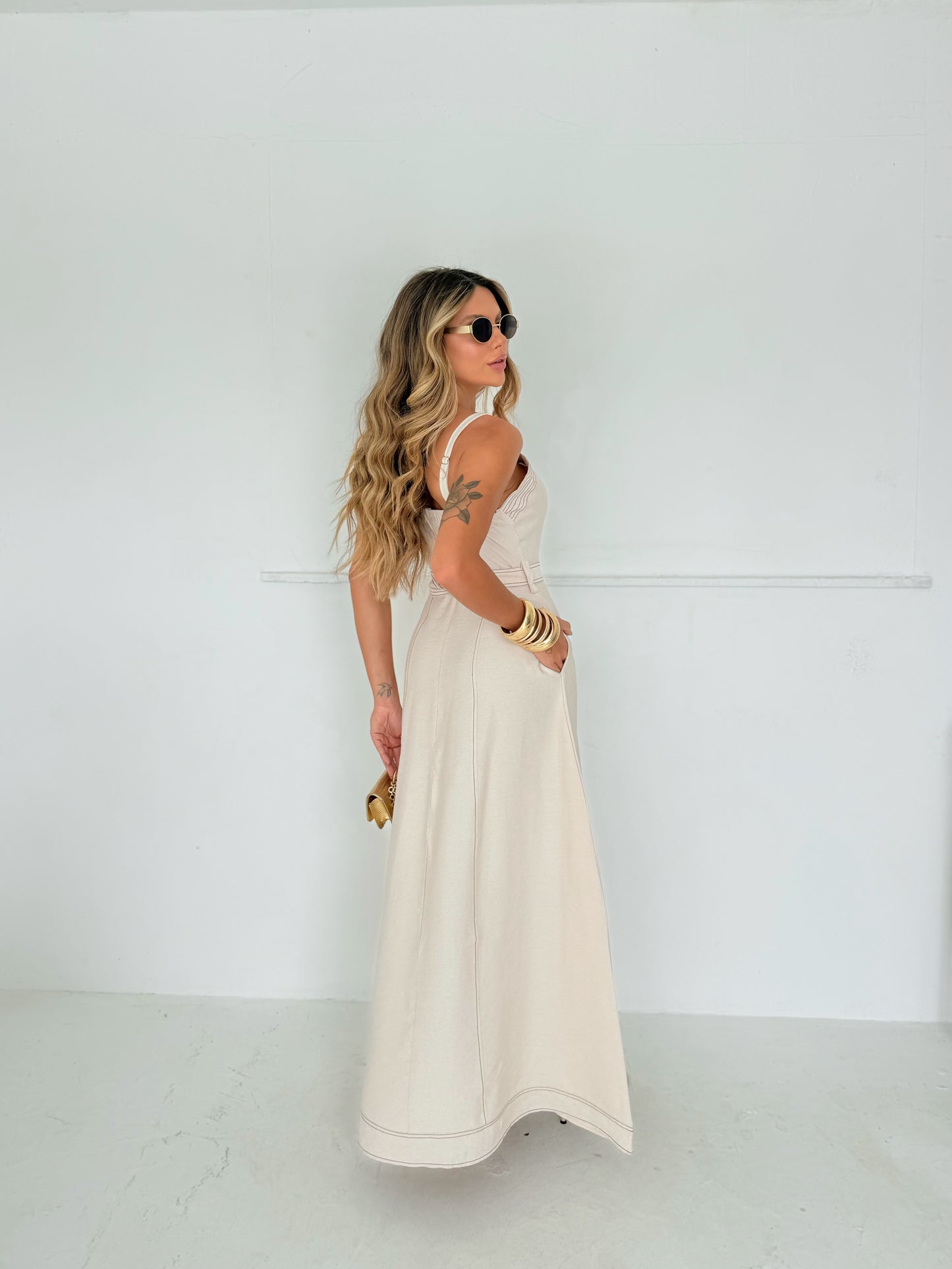 Vestido Bege Amazonas