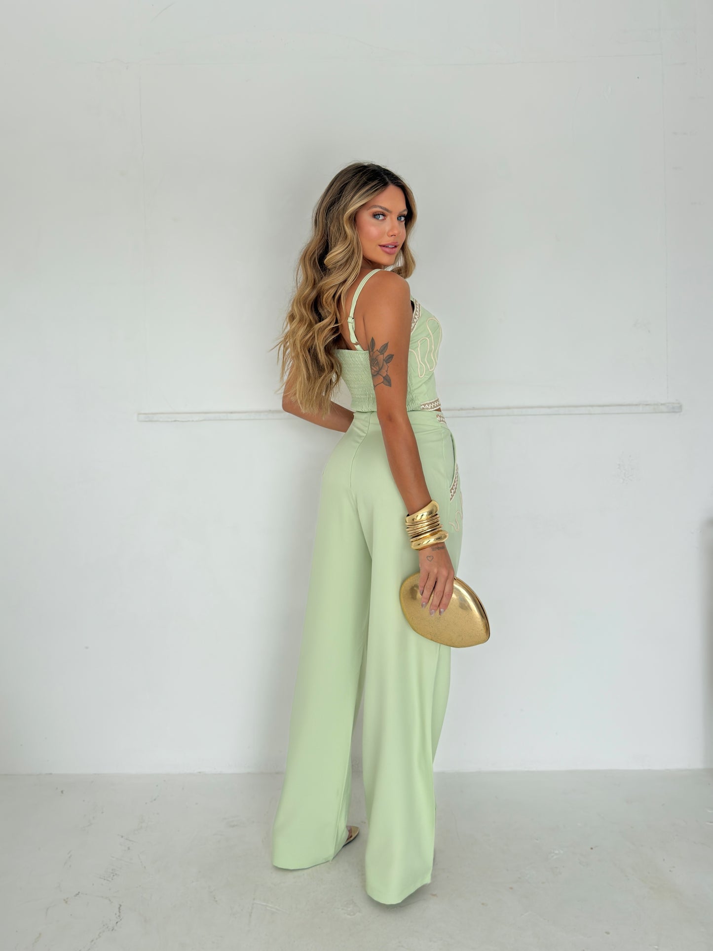 Conjunto Verde Miami Green