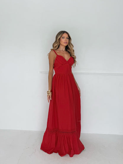 Vestido Vermelho California