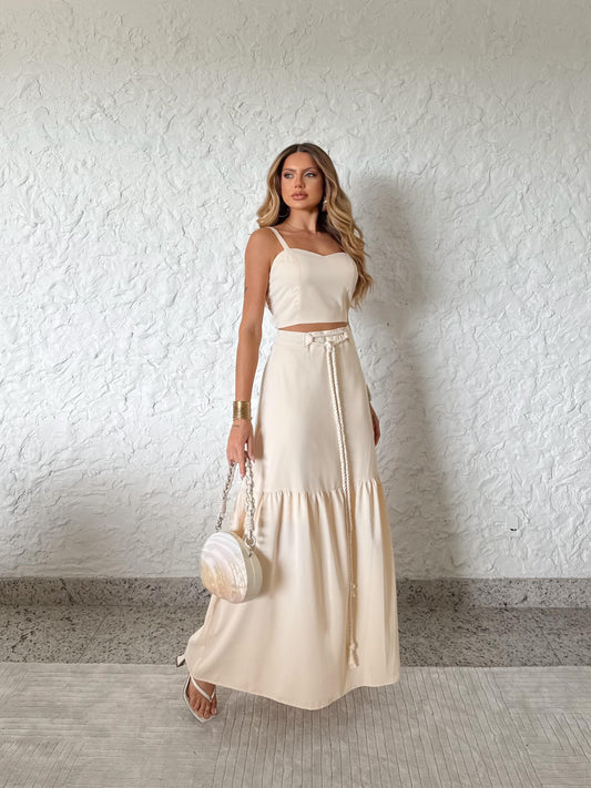 Conjunto Penelope Beje